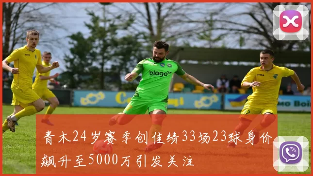 青木24岁赛季创佳绩33场23球身价飙升至5000万引发关注